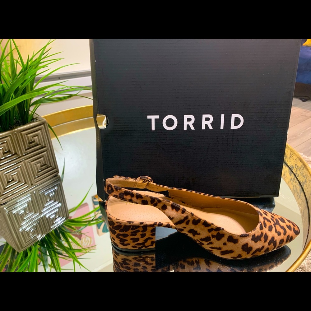 Faux Suede Slingback Pump